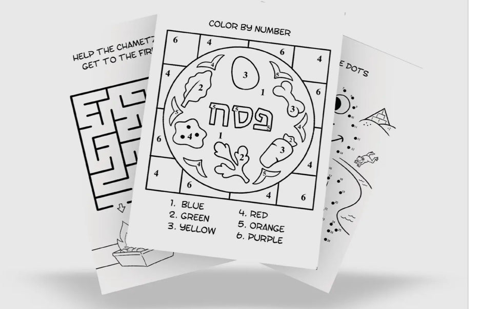 Pesach Activity Book