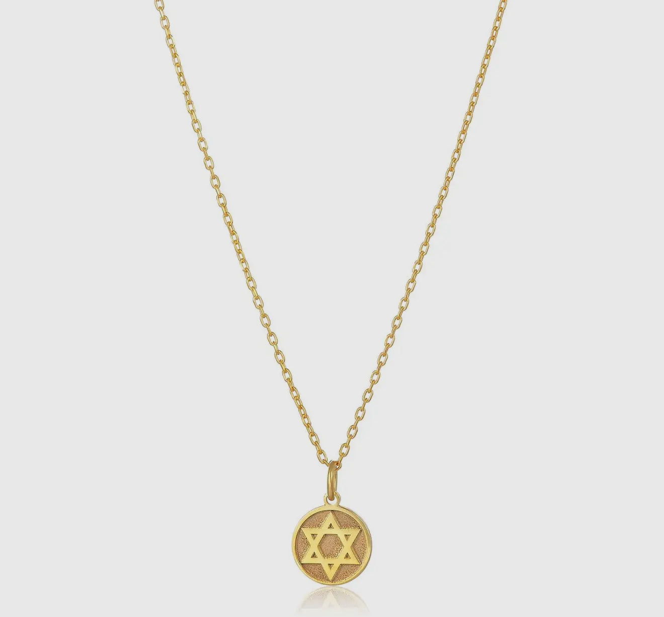 Star of David Necklace in Gold